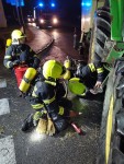 Traktorbrand in Langenstein - größerer Schaden verhindert